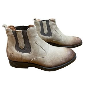 Paul Branco Brown Suede Leather Ankle Boots       Size: 40 / 8.5
